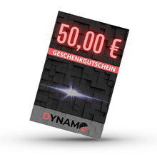 Lade das Bild in den Galerie-Viewer, DYNAMO™- Geschenkgutschein
